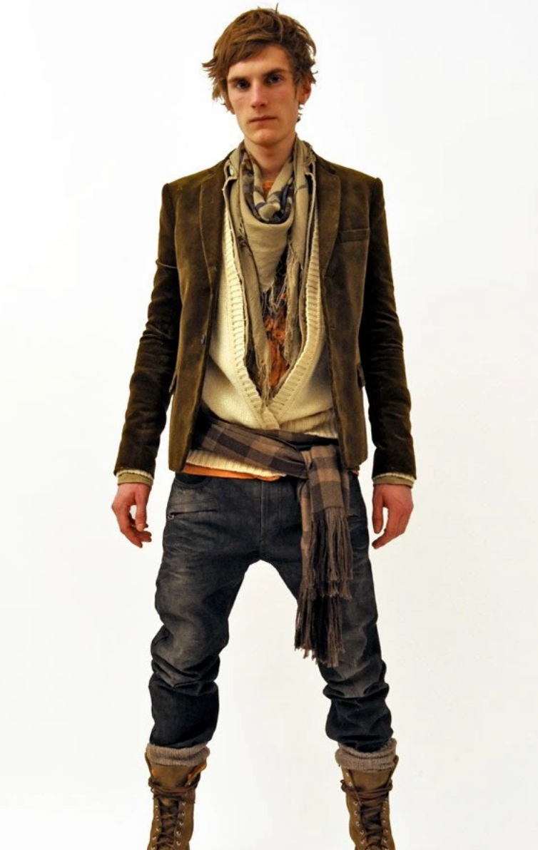 Balmain Homme Campaign AW11 Wool Campaign Cardigan
