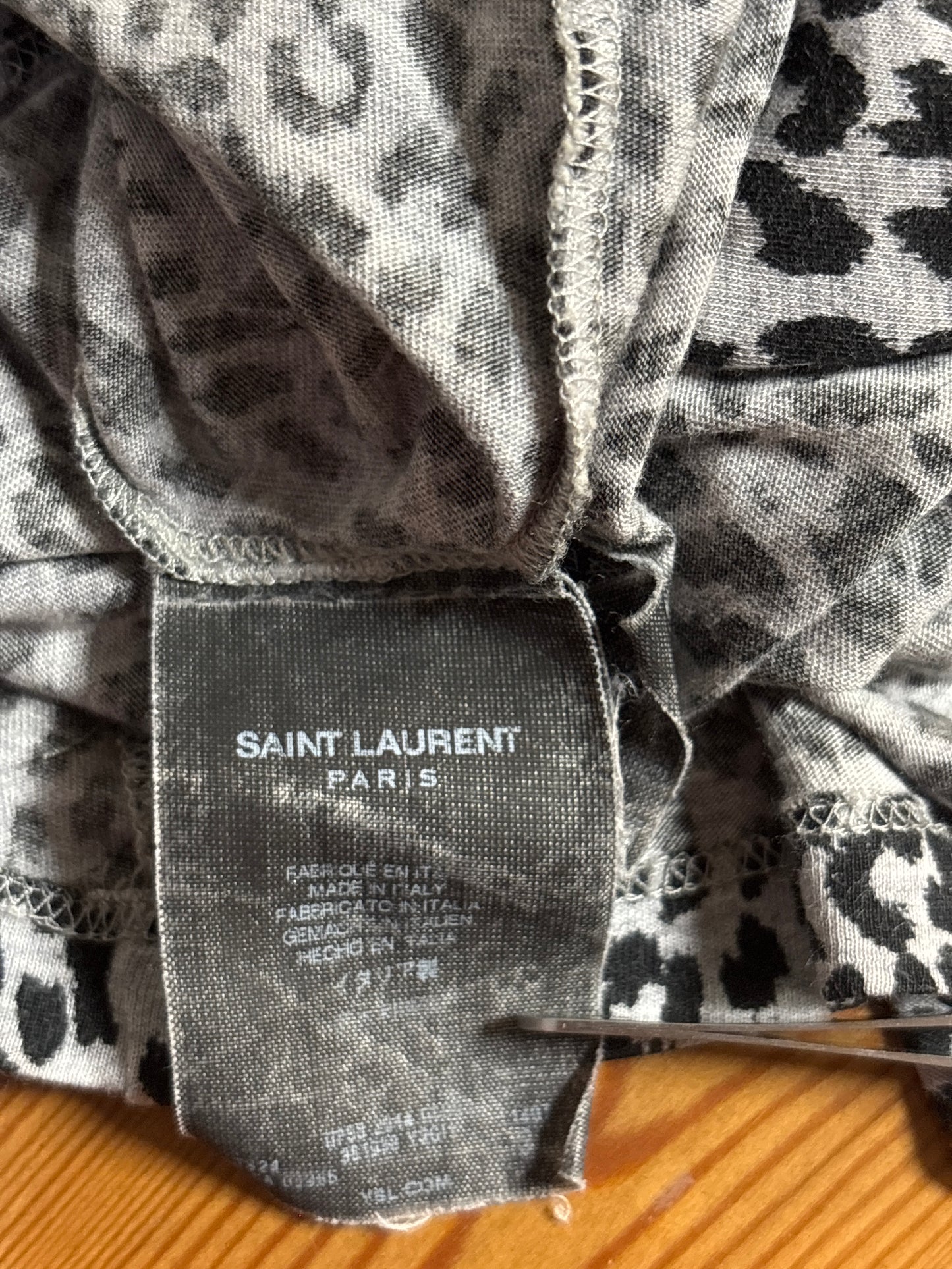 Saint Laurent Paris AW14 BabyCat Tee