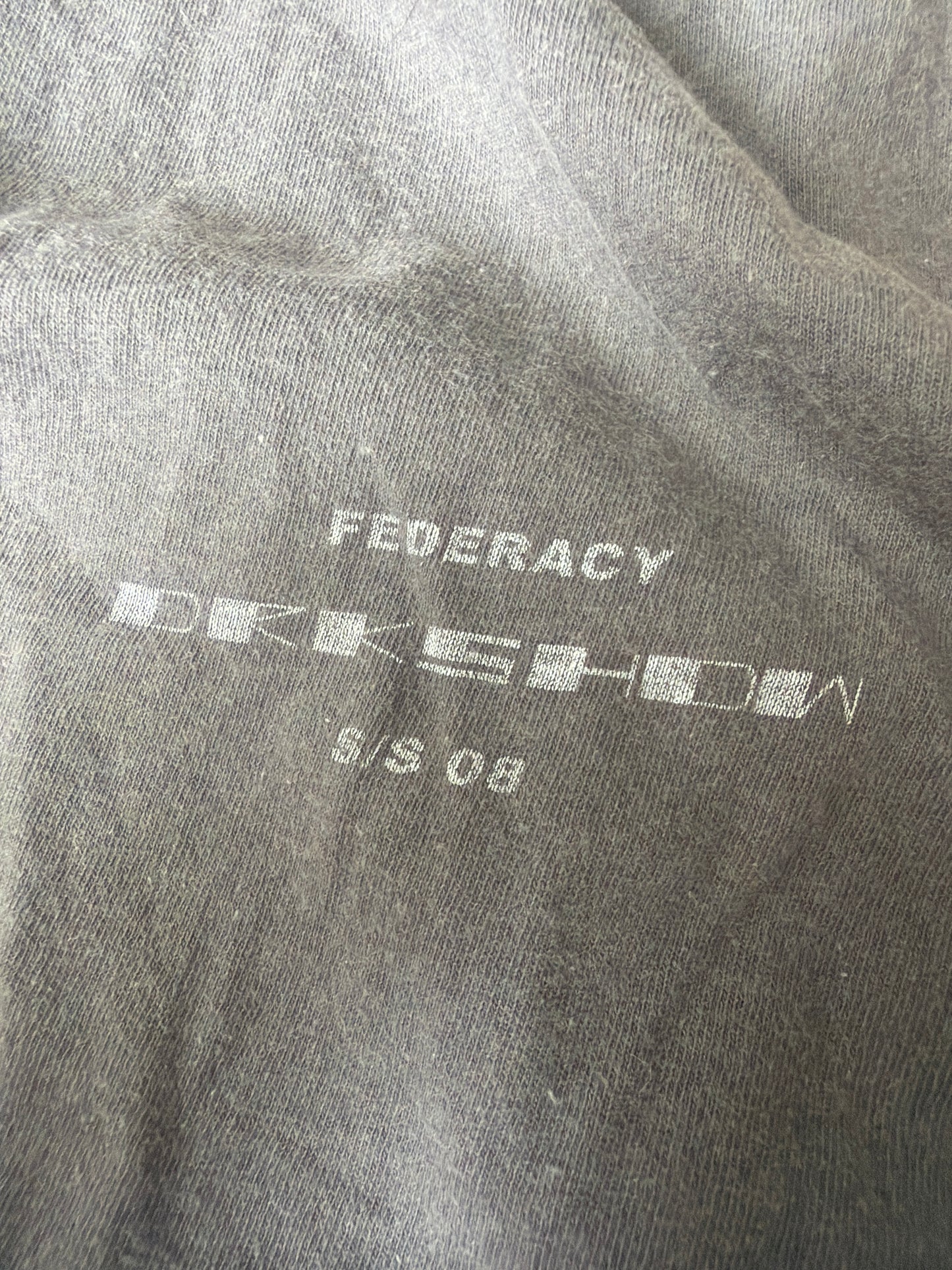 Rick Owens SS08 Federacy Tee
