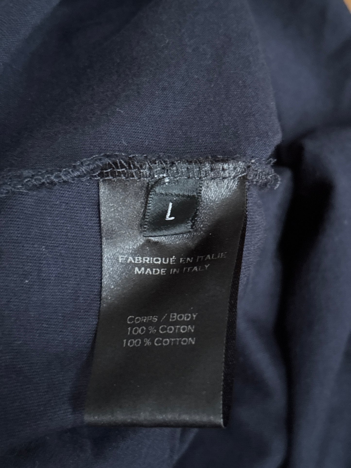 Balmain AW13 Asymmetrical Fencing Button Up Shirt