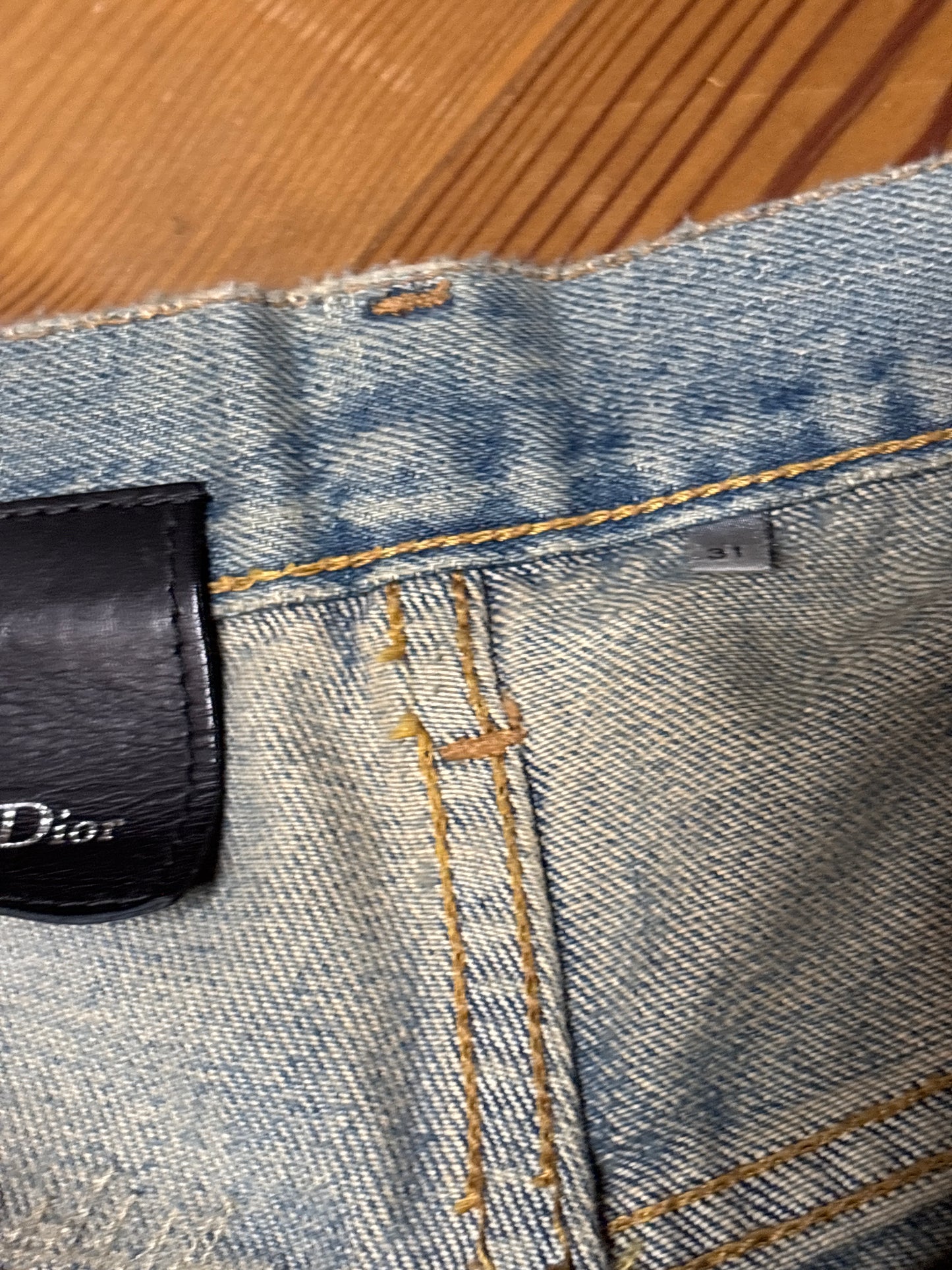 Dior Homme SS06 Runway Crash Denim