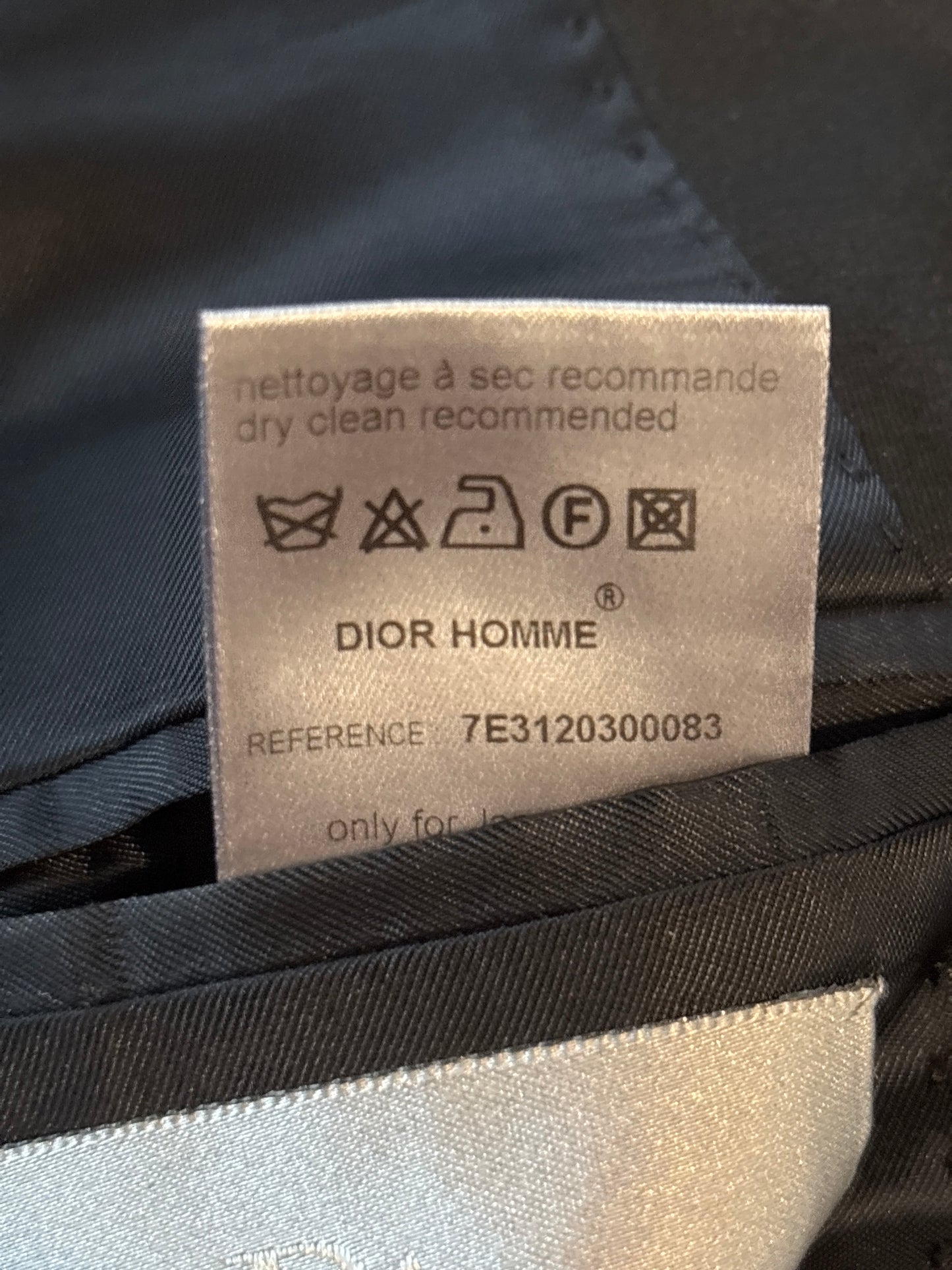 Dior Homme SS07 Runway Short Blazer