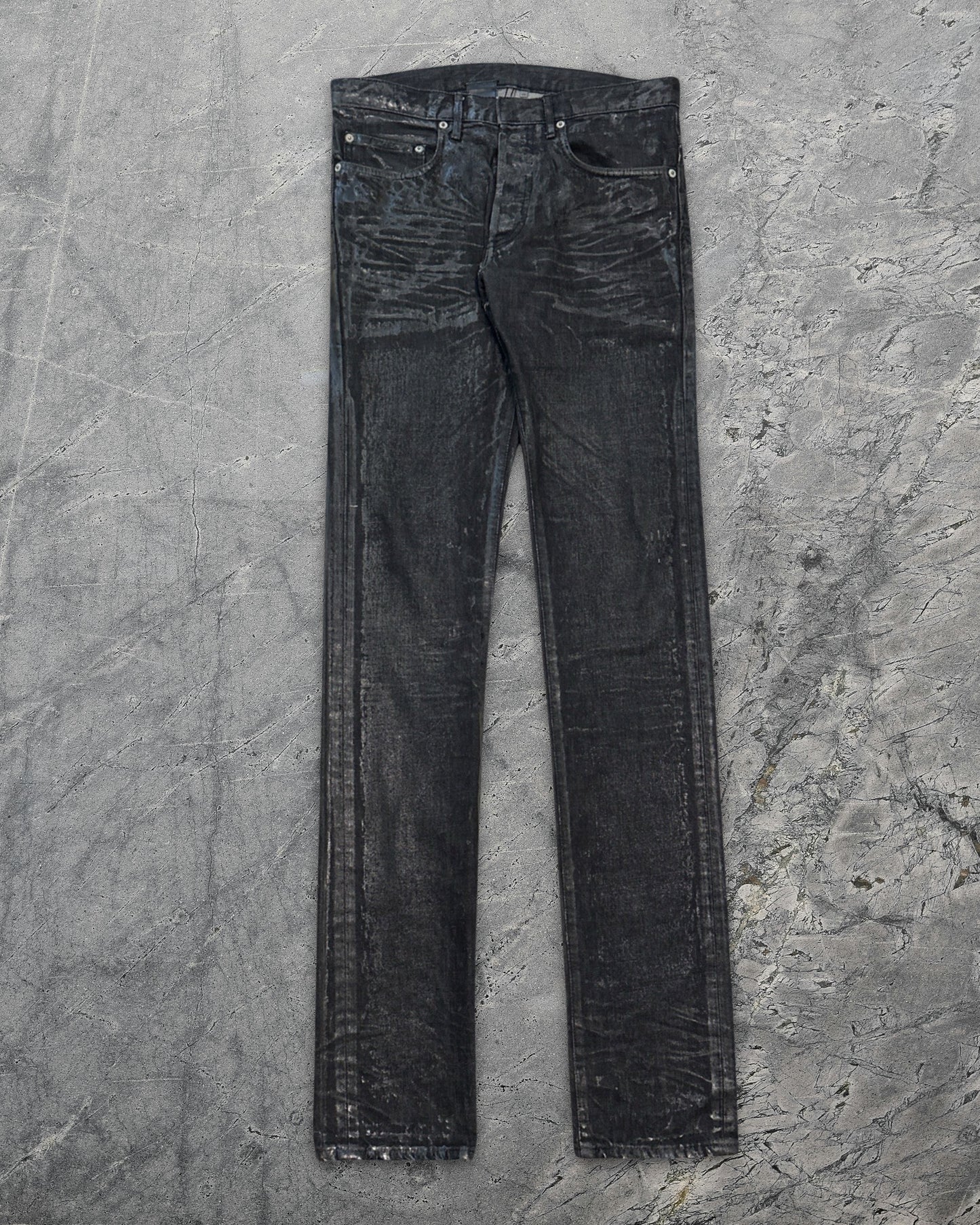 Dior Homme AW05 Waxed Luster Denim Hedi Slimane