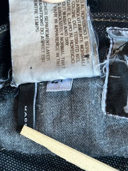 Old Rick Owens Drkshdw Waxed Spiral Cut Denim