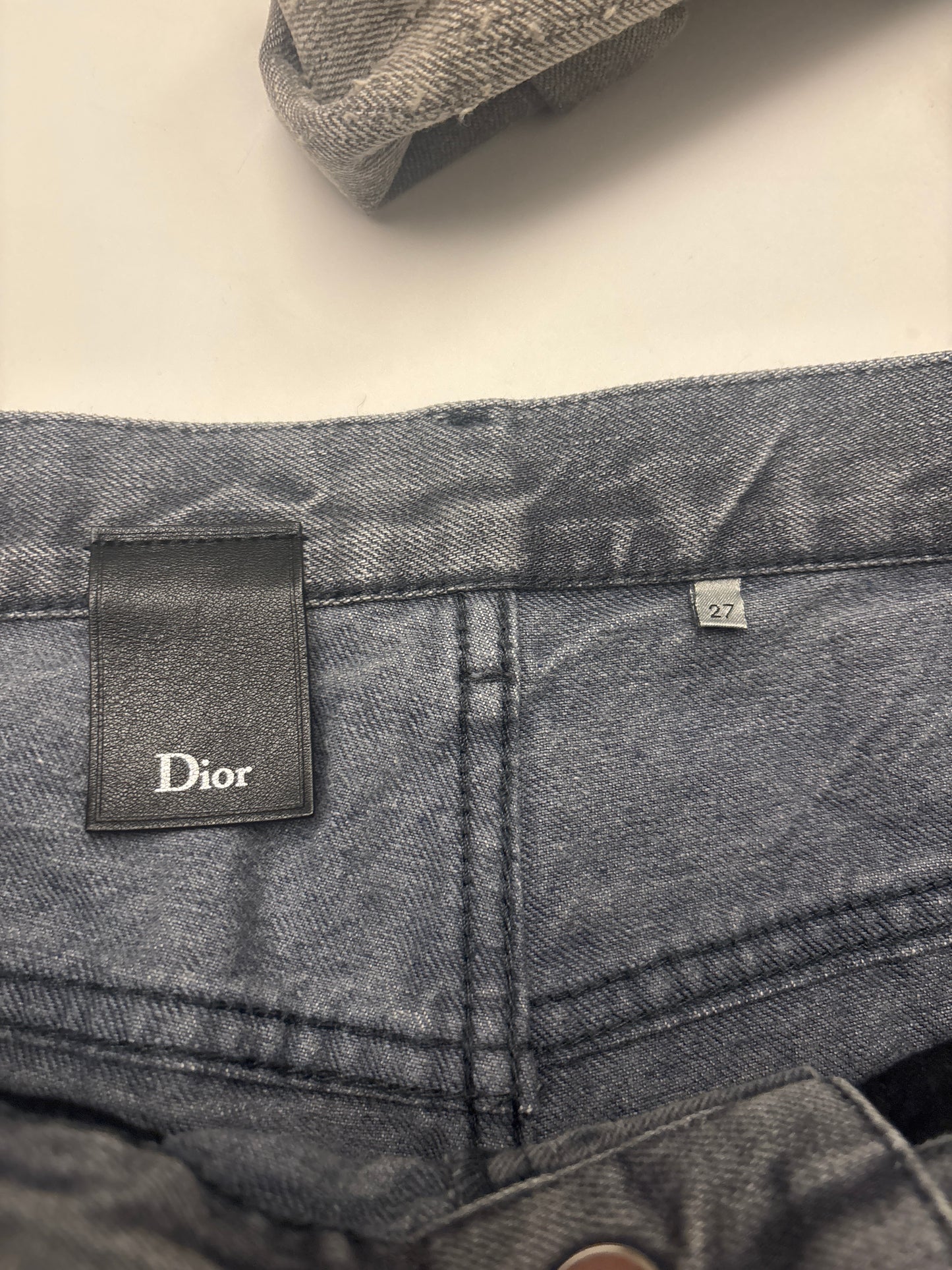 Dior Homme Repaired Denim