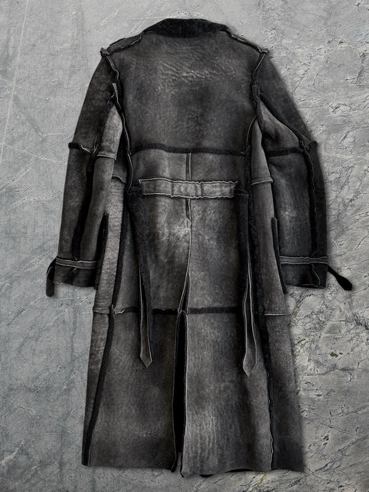 Number (N)ine AW01 Mouton Sheepskin Long Coat