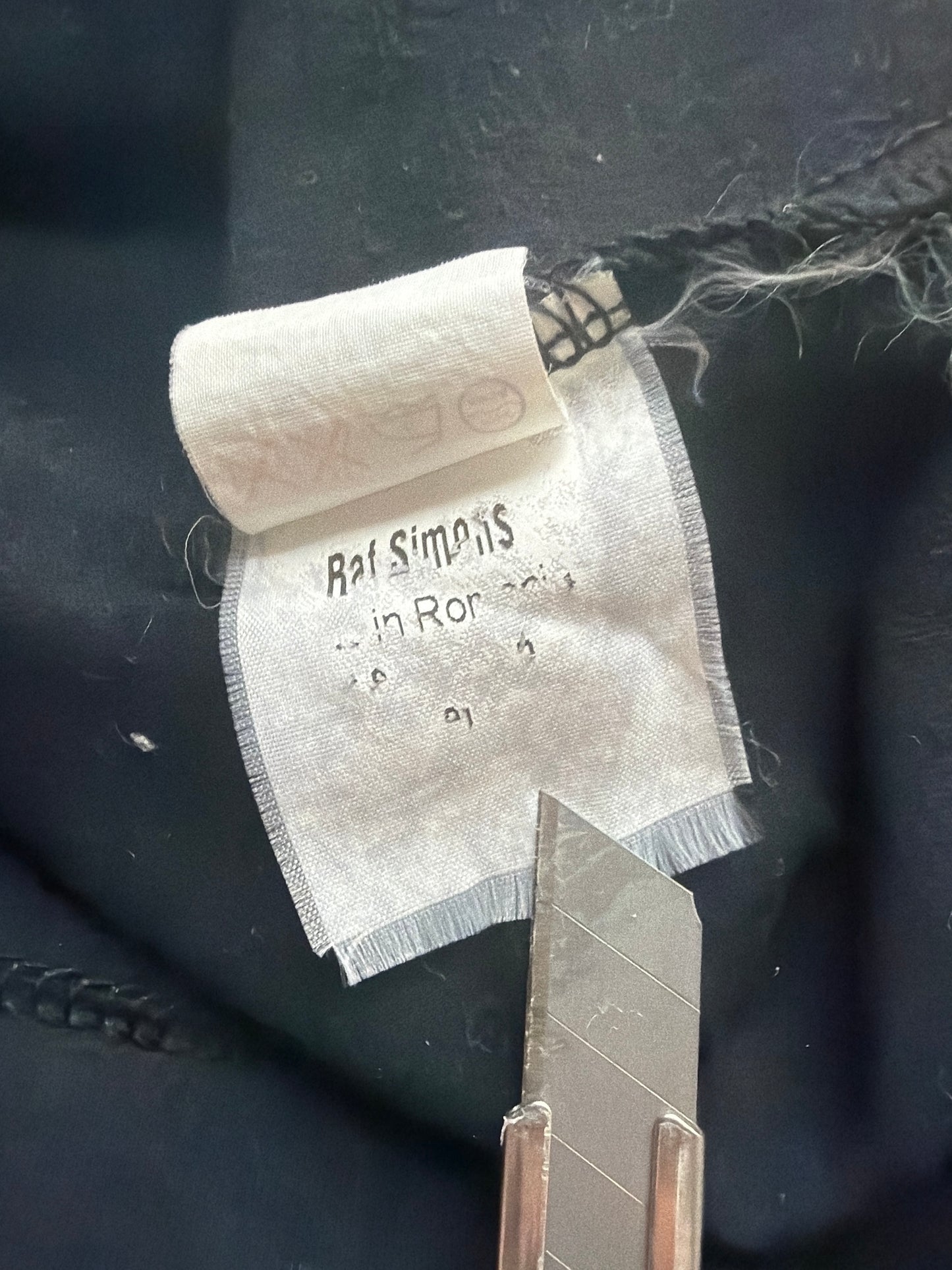 Raf Simons SS03 Consumed Tank Top