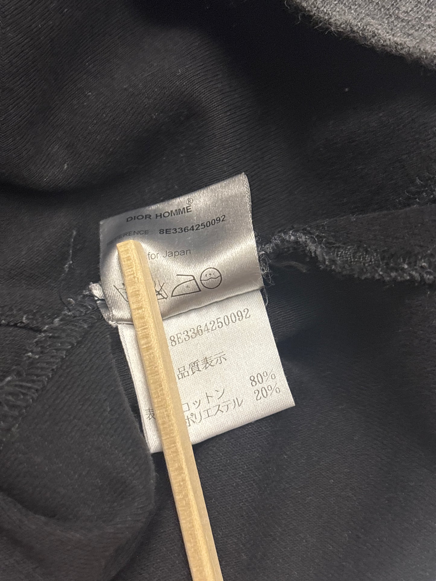 Dior Homme SS08 Paneled Hoodie