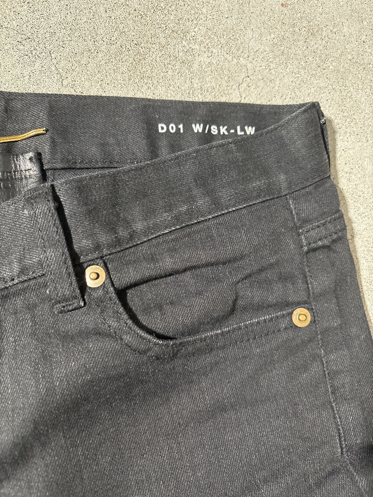 Saint Laurent SS15 D01 SK LW Denim