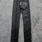 Dior Homme Black Waxed Luster Denim