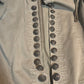 Balmain SS10 Runway Chain Epaulette Coat