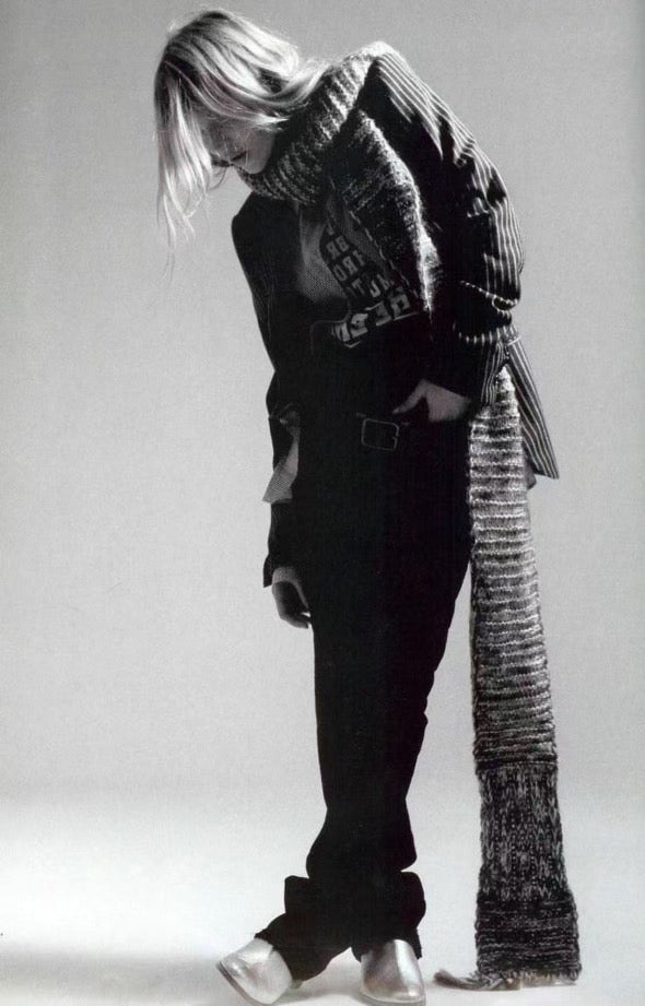 Dior Homme AW05 Knit Scarf