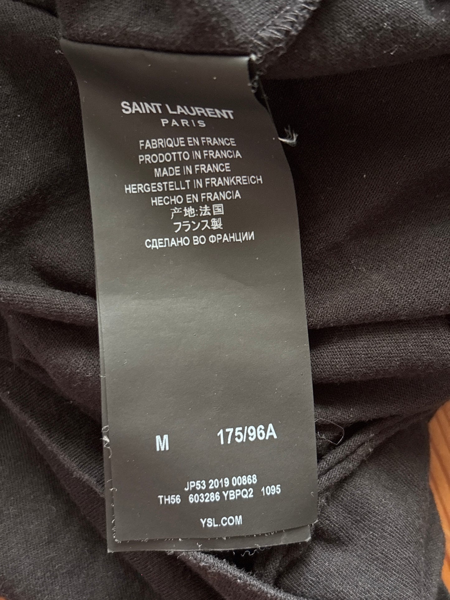 Saint Laurent SS20 Tee