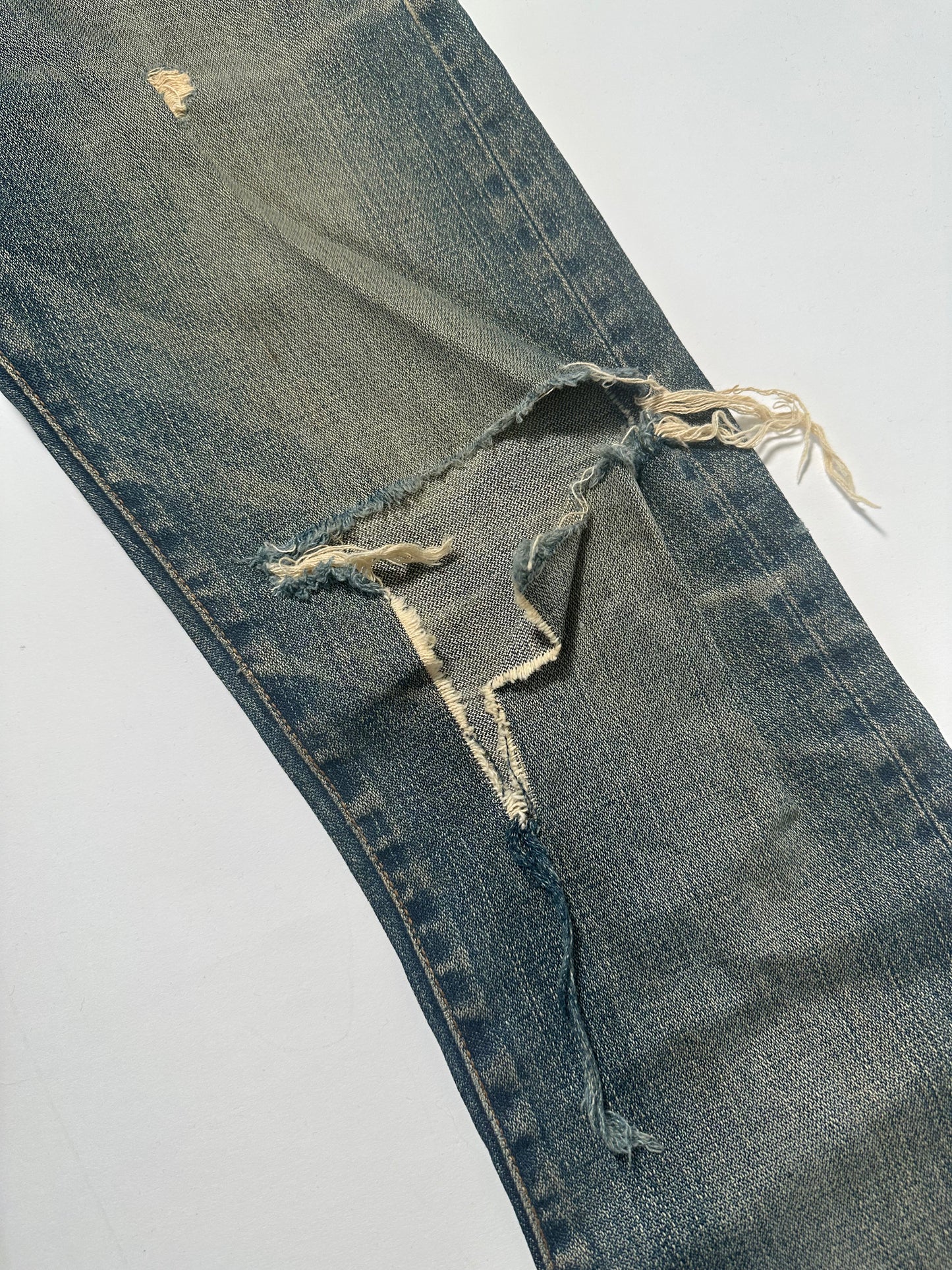 Dior Homme AW04 Rust Denim