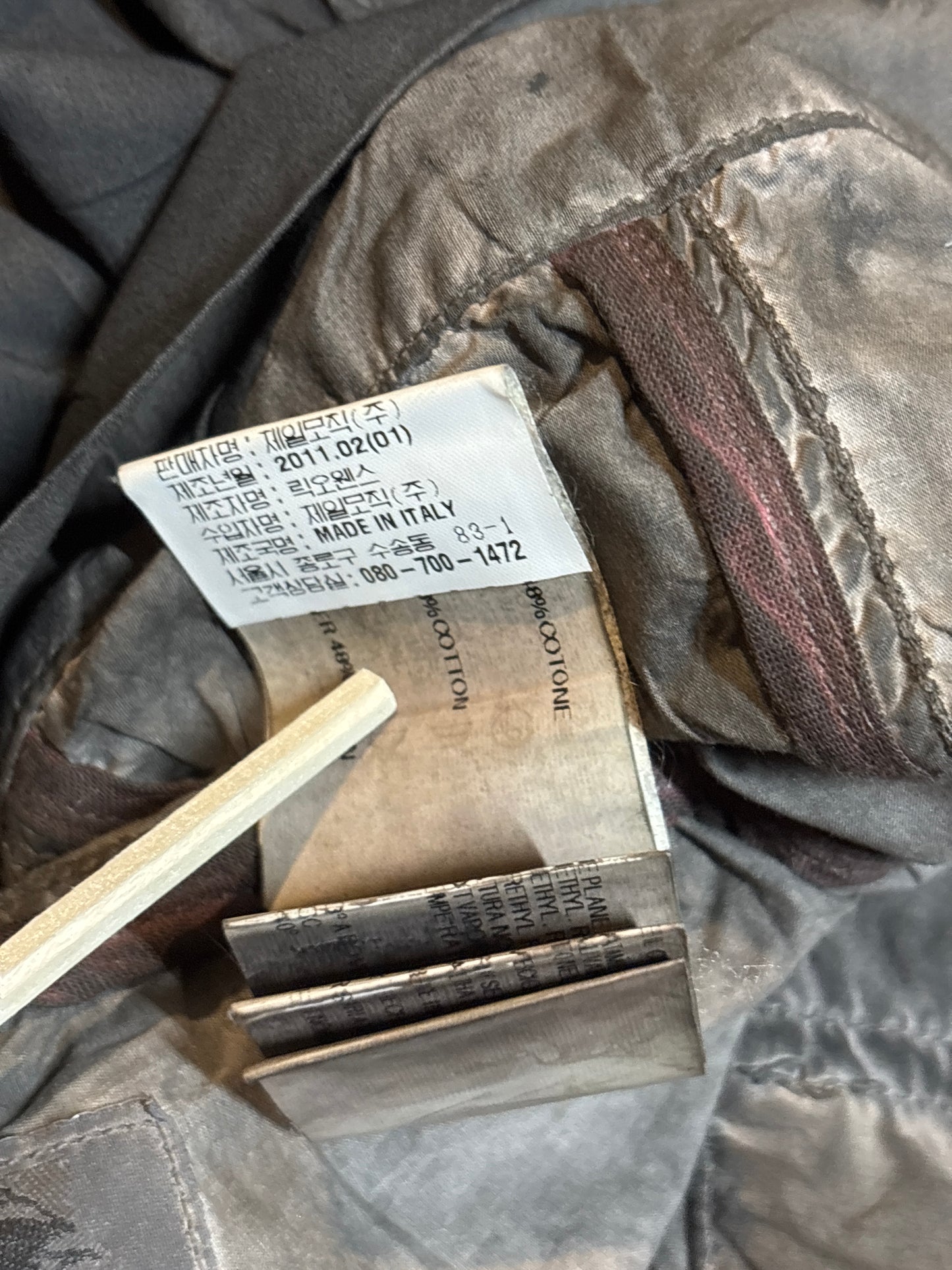 Rick Owens SS11 Dust Vest
