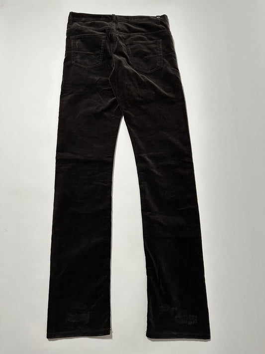 Dior Homme AW05 Velvet Flare Pants