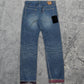 Number (N)ine SSAW03 Velvet Patch Kurt Denim Touch Me I'm Sick