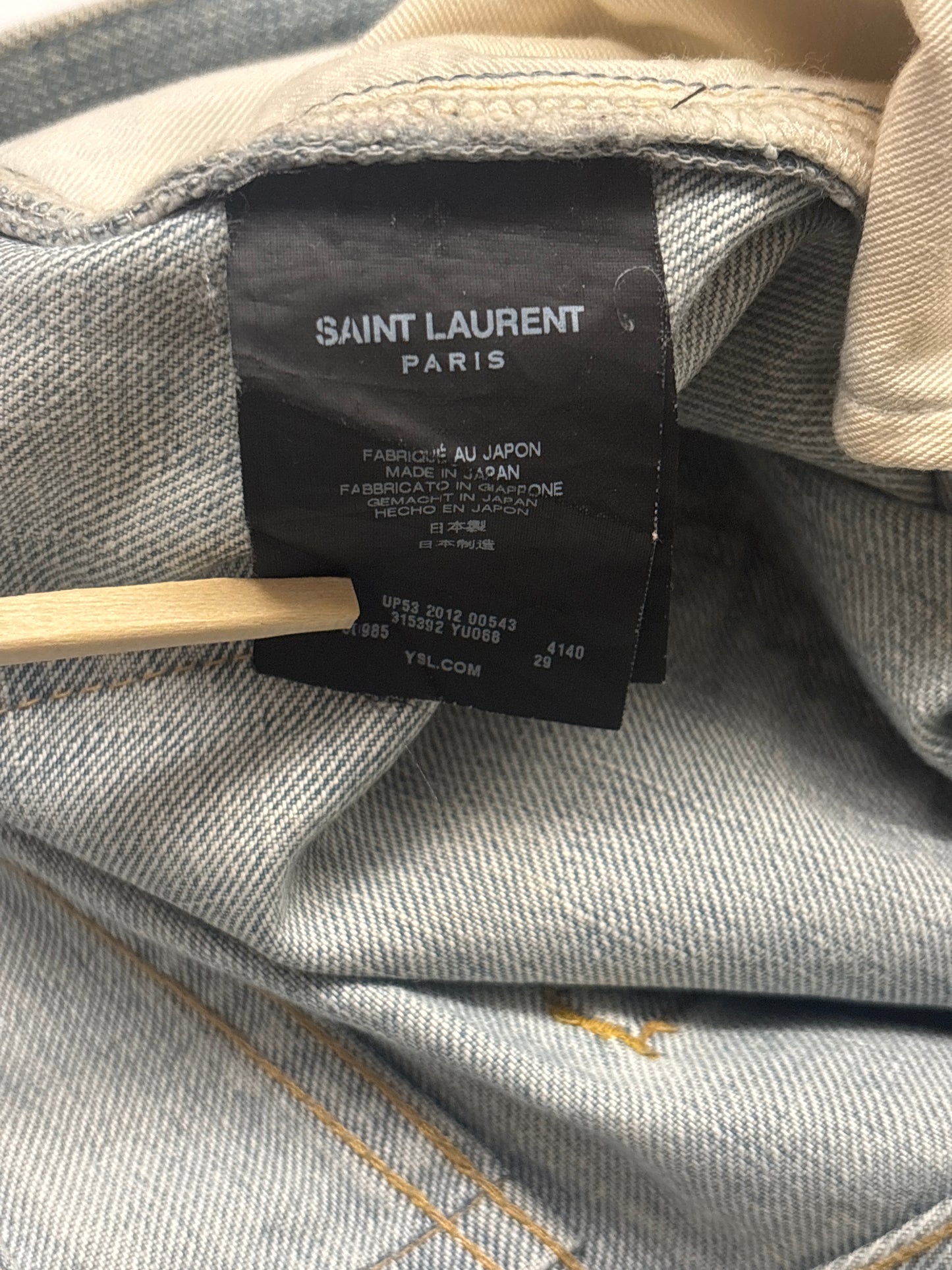 Saint Laurent Paris SS13 D02 Denim