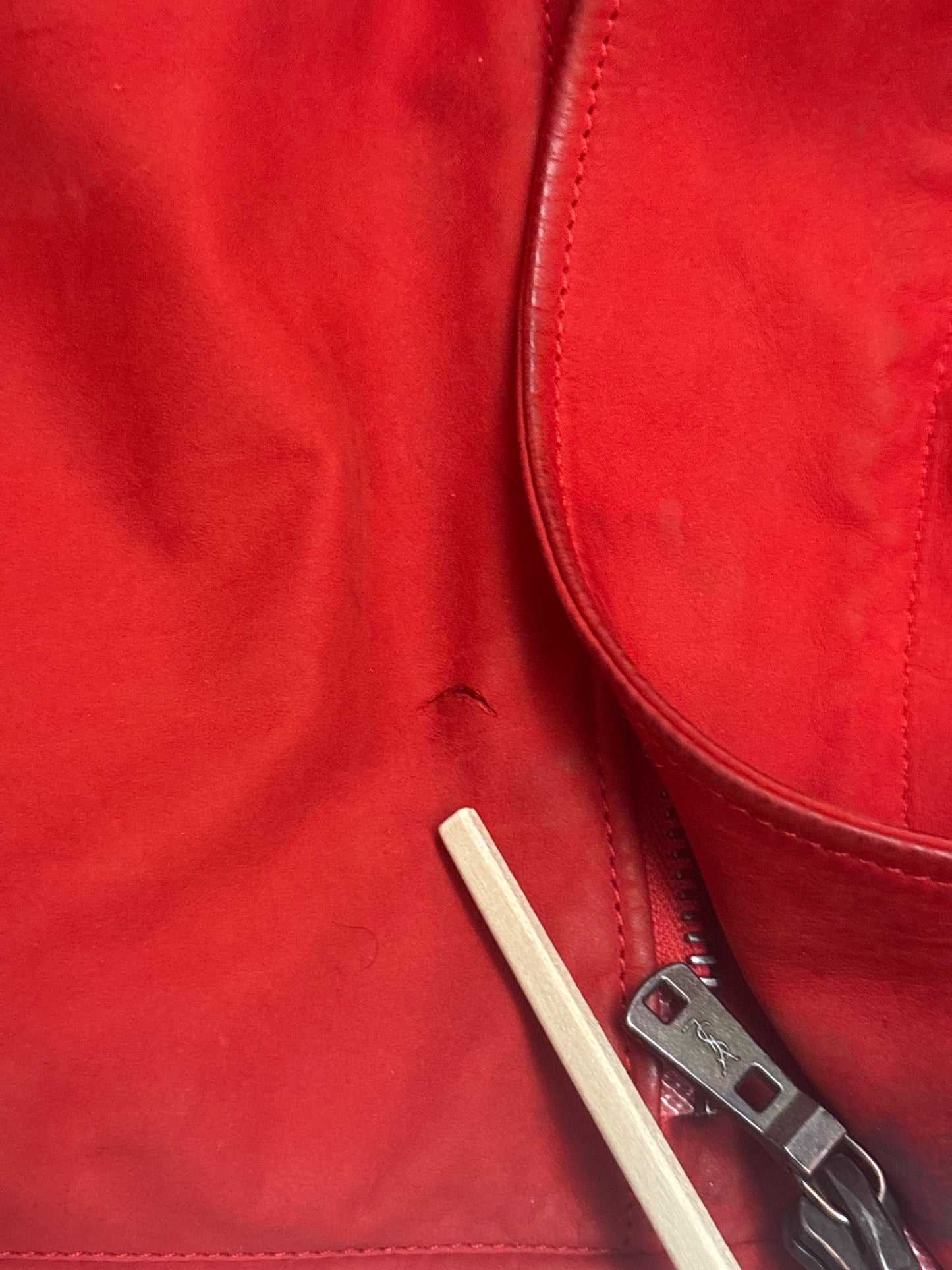 Yves Saint Laurent SS04 Runway Leather Jacket