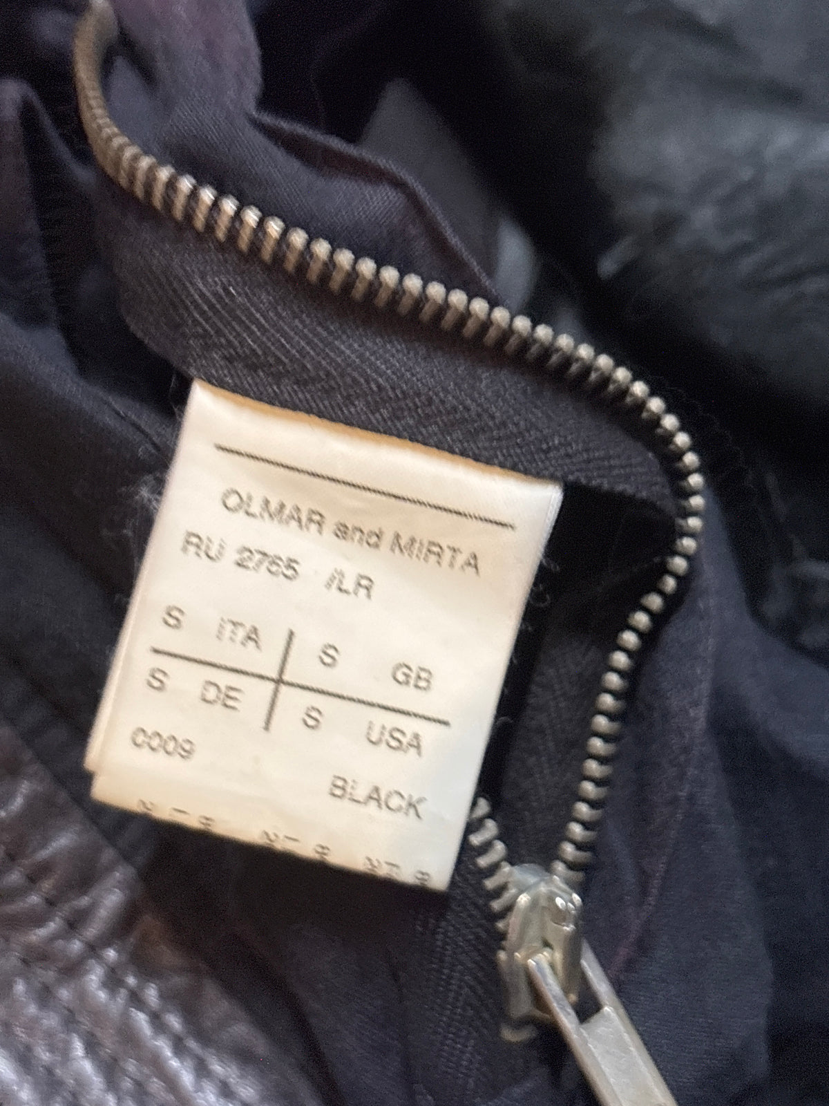 Rick Owens SS08 Leather F1 Jacket