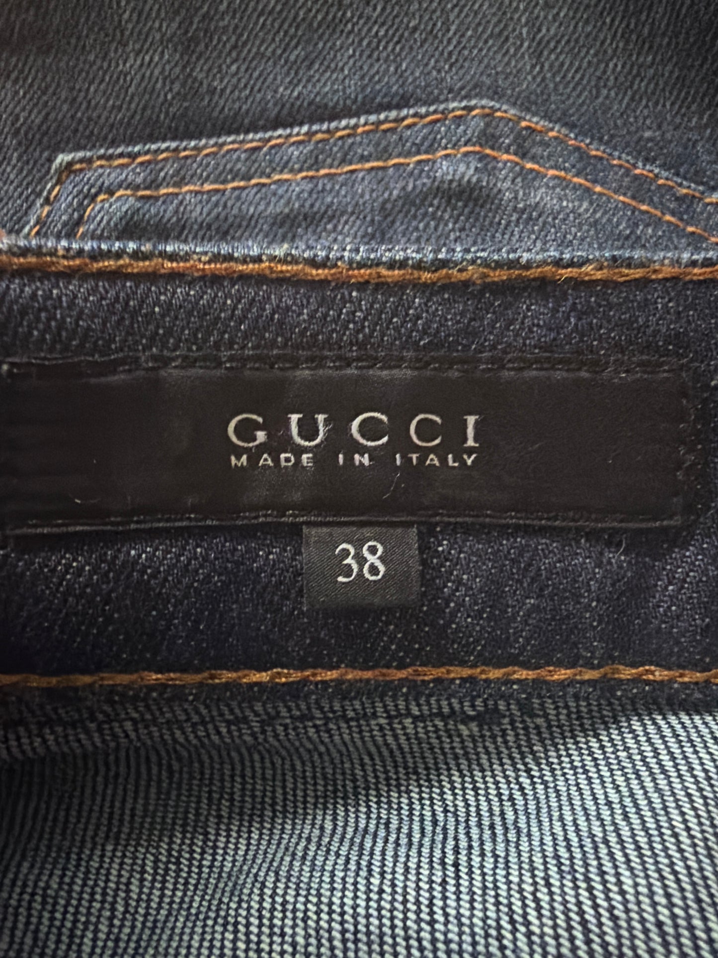 Gucci AW08 Whiskered Bootcut Denim
