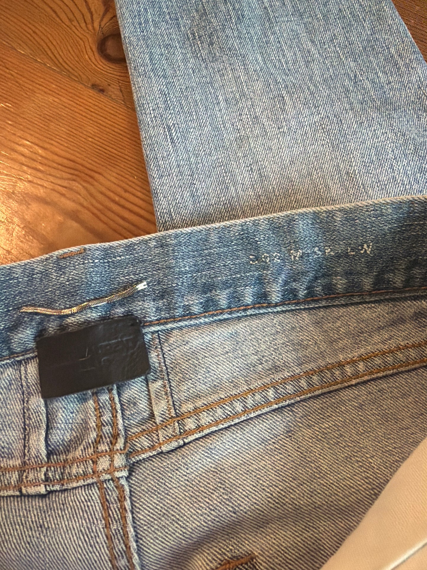 Saint Laurent SS17 D02 Crash Denim