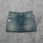 Undercover AW09 Apple Patch Denim Skirt
