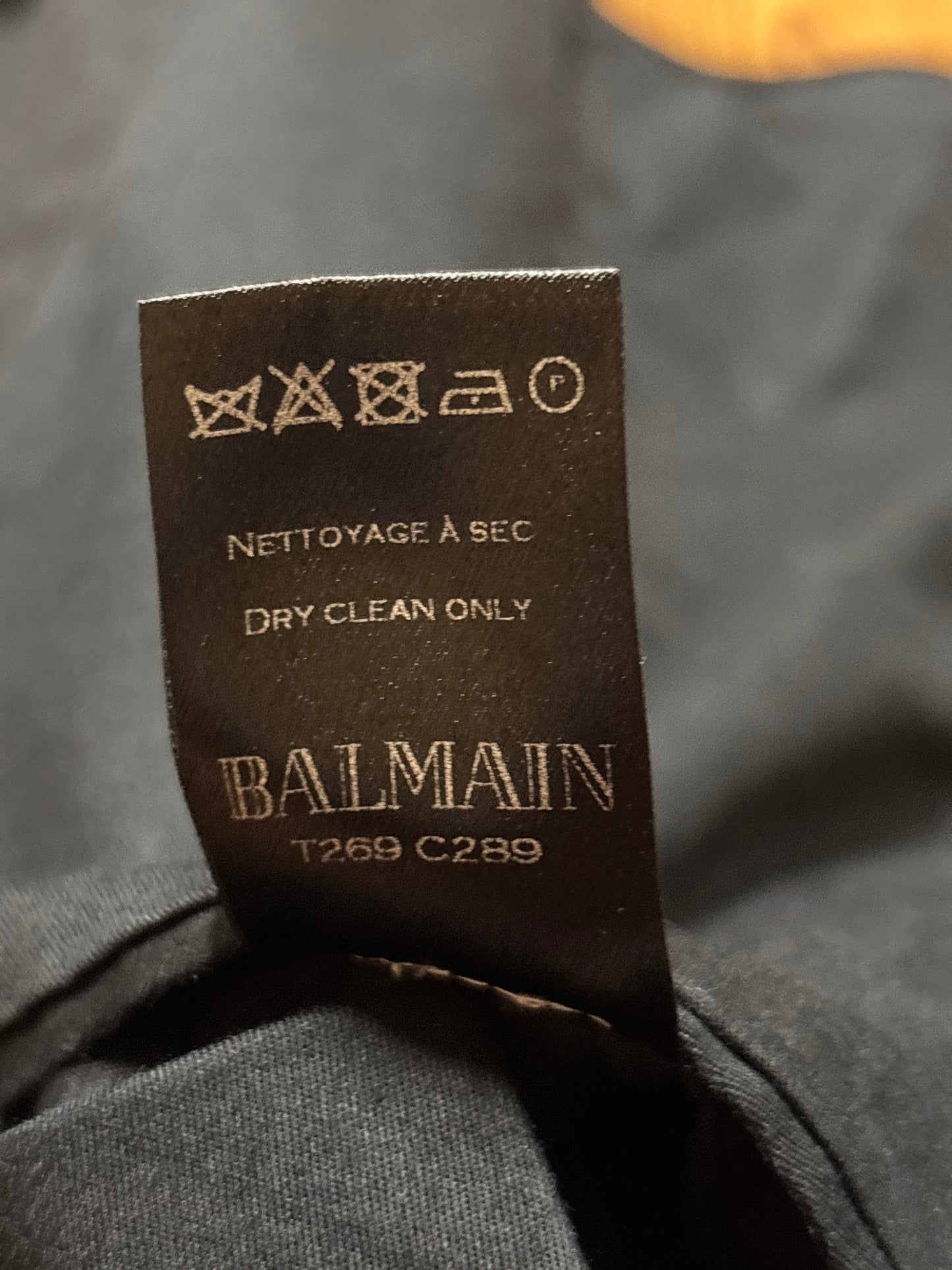 Balmain FW13 Pea Coat