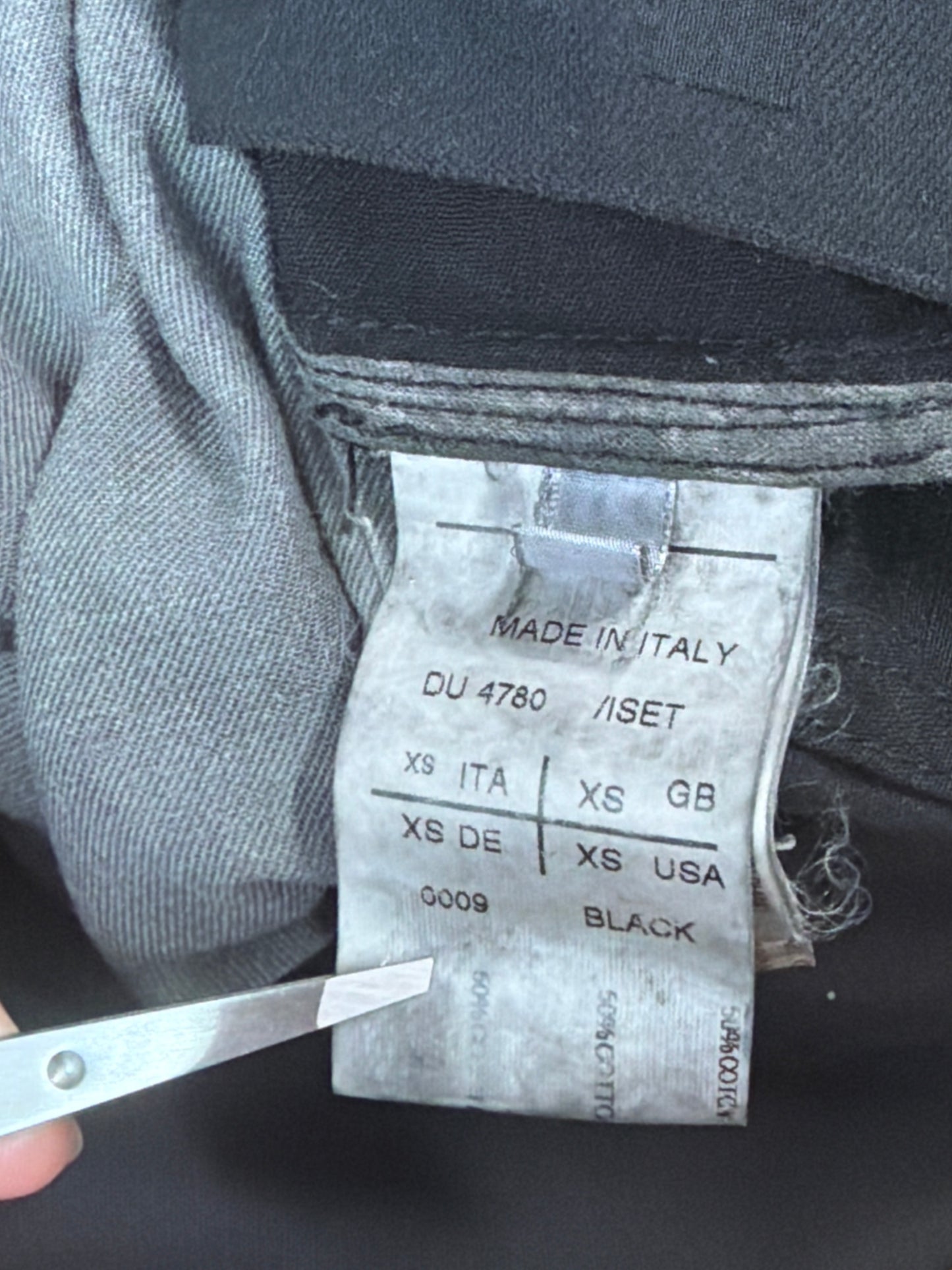 Rick Owens FW09 Crust Slave Jacket