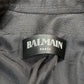 Balmain AW14 Peak Lapel Peacoat