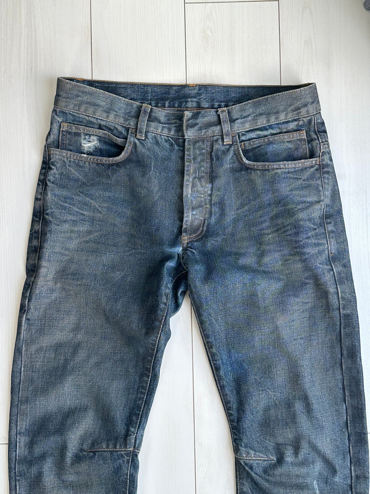 Balmain FW10 Dirt Wash Denim