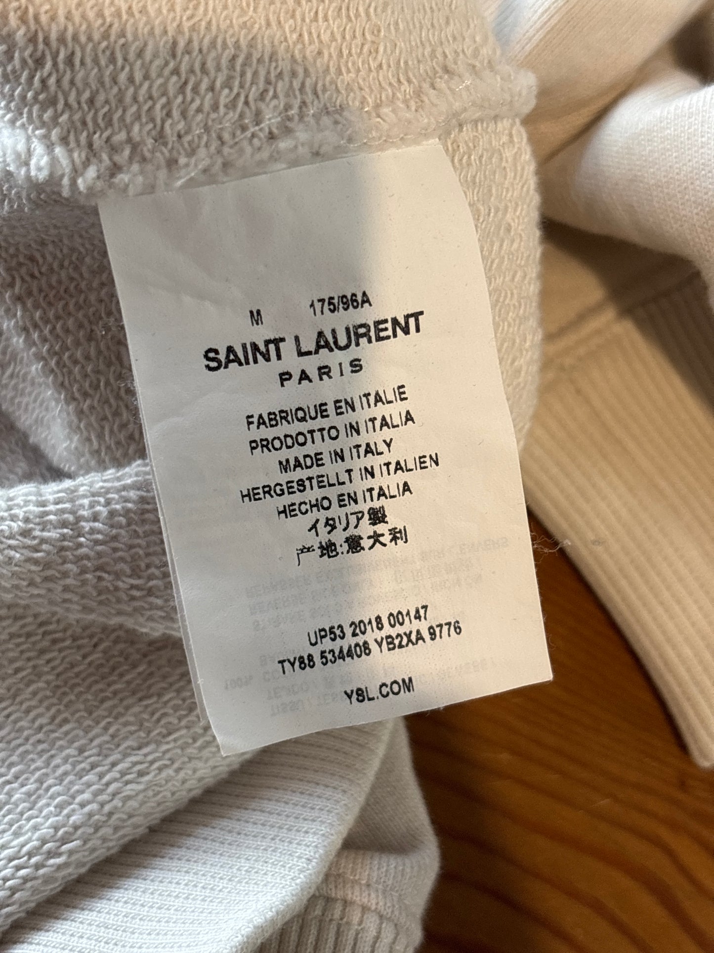 Saint Laurent AW17 Babylone Hoodie