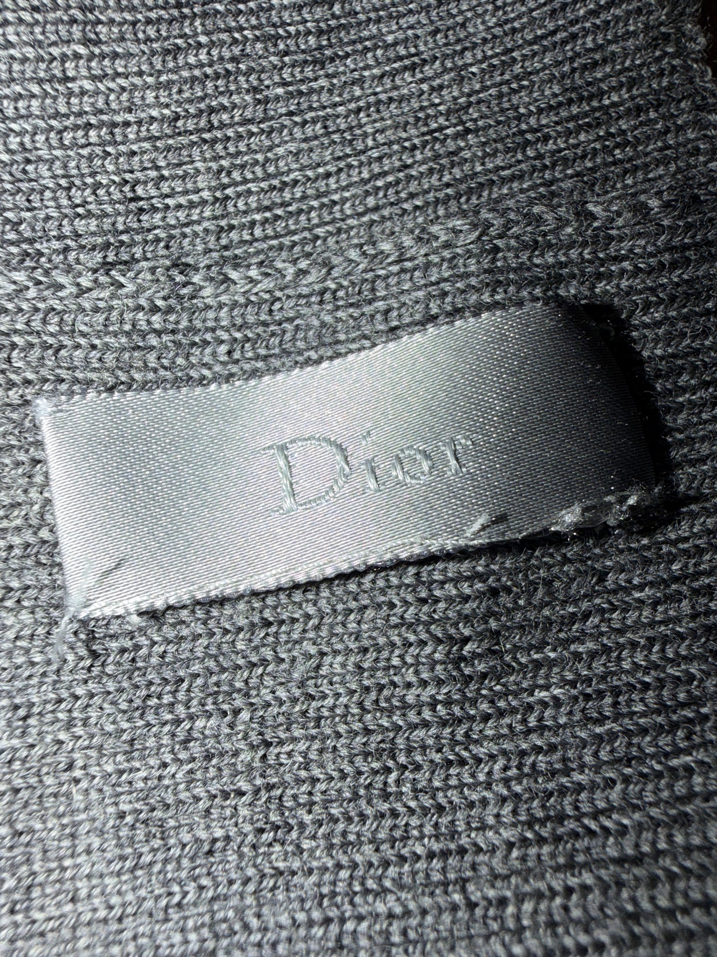 Dior Homme AW07 Bee Embroidery Scarf