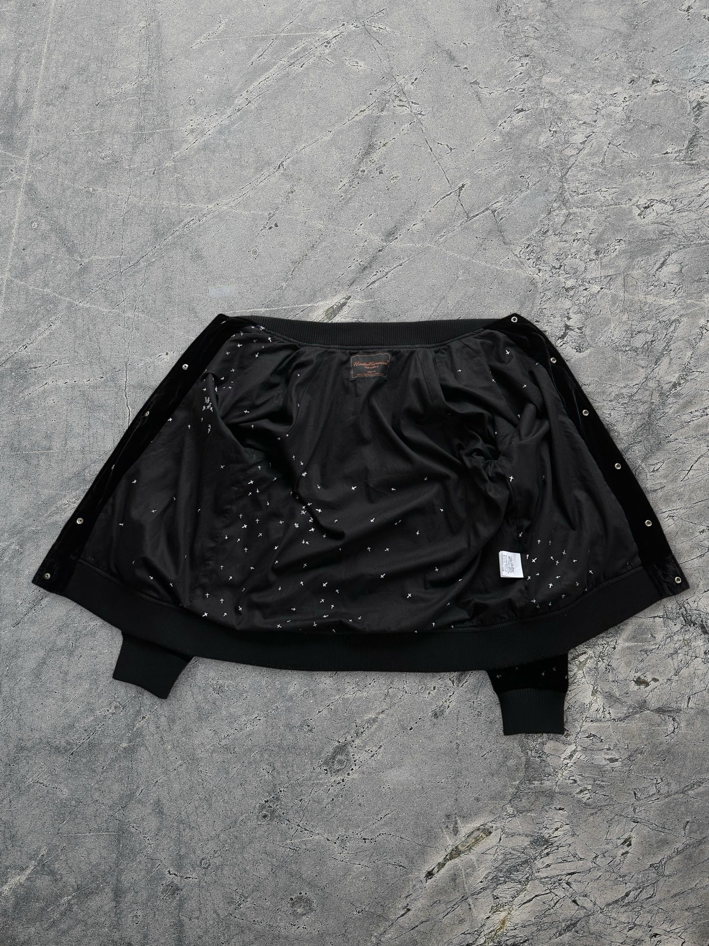 Undercover AW02 Witches Cell Division Crosses Velvet Jacket