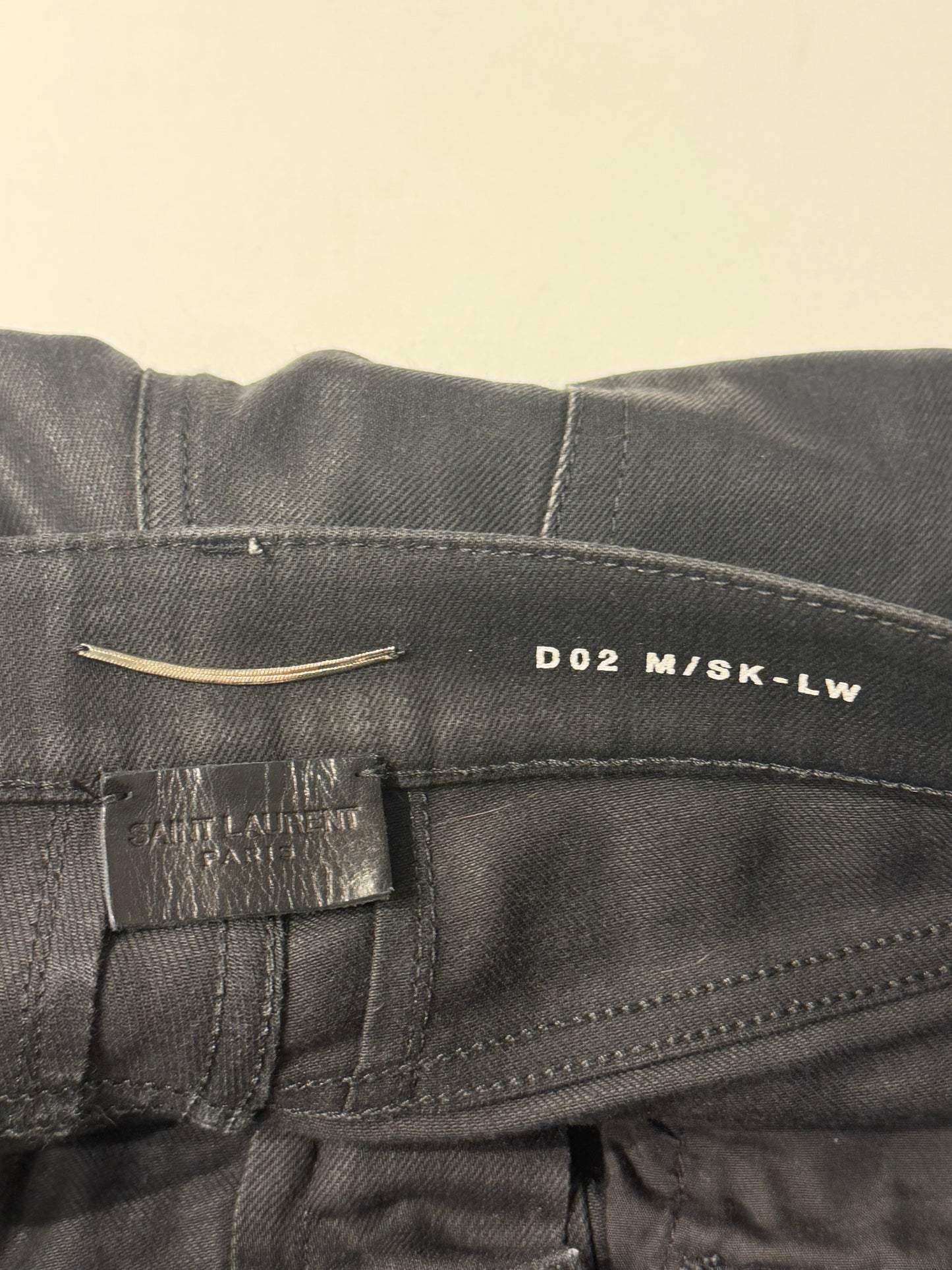 Saint Laurent AW15 Multi Zipper Jeans