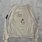 Raf Simons AW01 Riot Patch Distressed Sweater