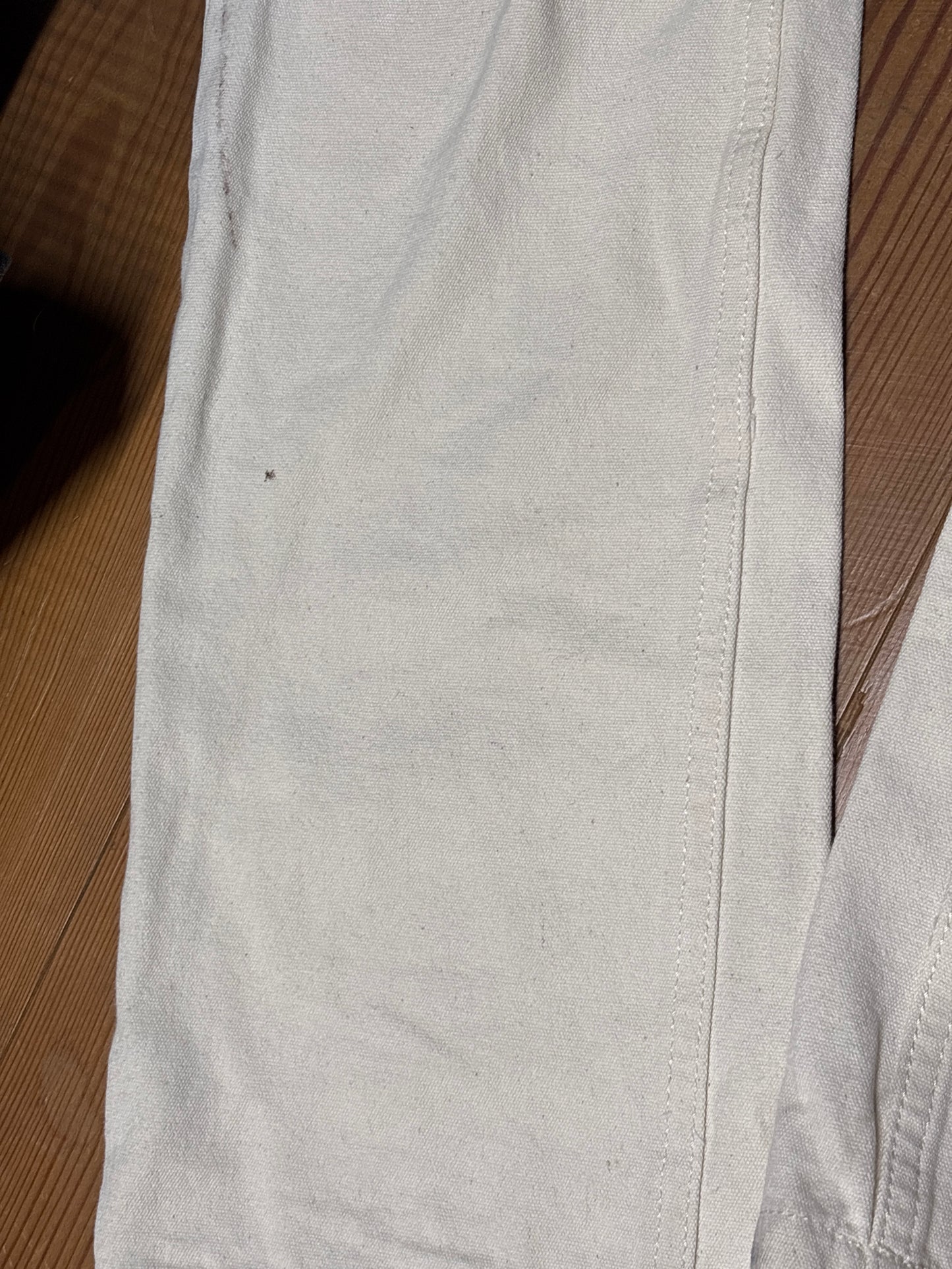 Rick Owens SS17 White Detroit Denim
