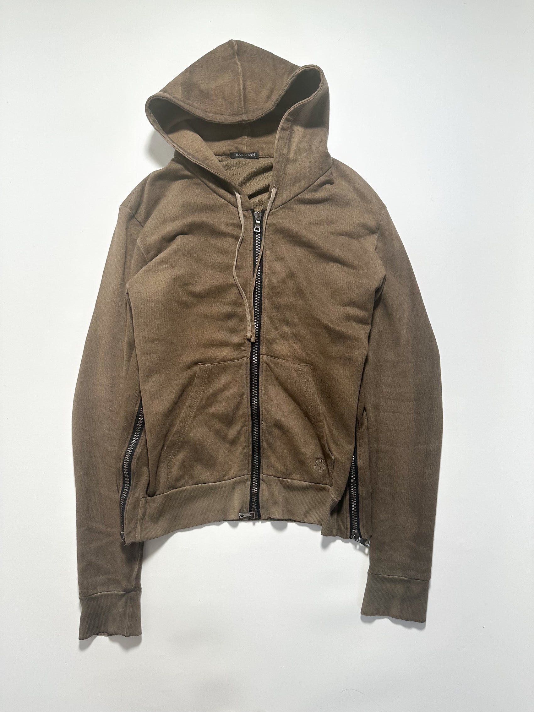 Balmain AW11 Zip Hoodie