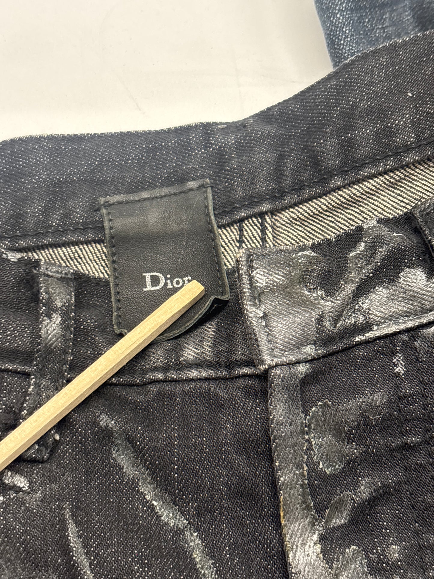 Dior Homme AW03 OG Luster Waxed Denim