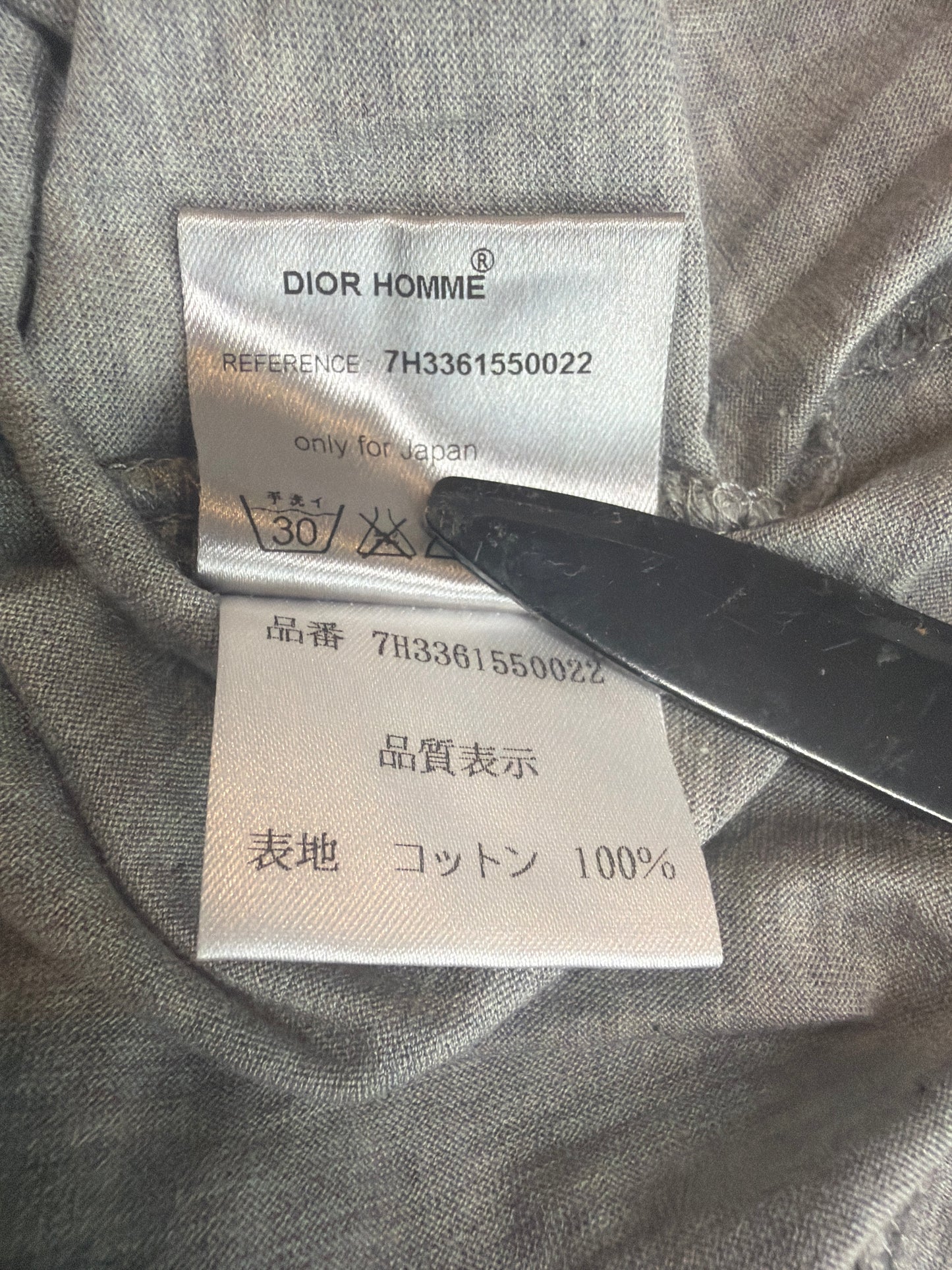 Dior Homme AW07 Epaulette Shirt
