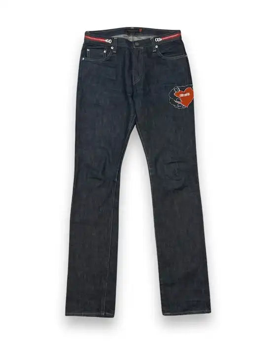 Undercover AW07 Heart Denim Mens 2