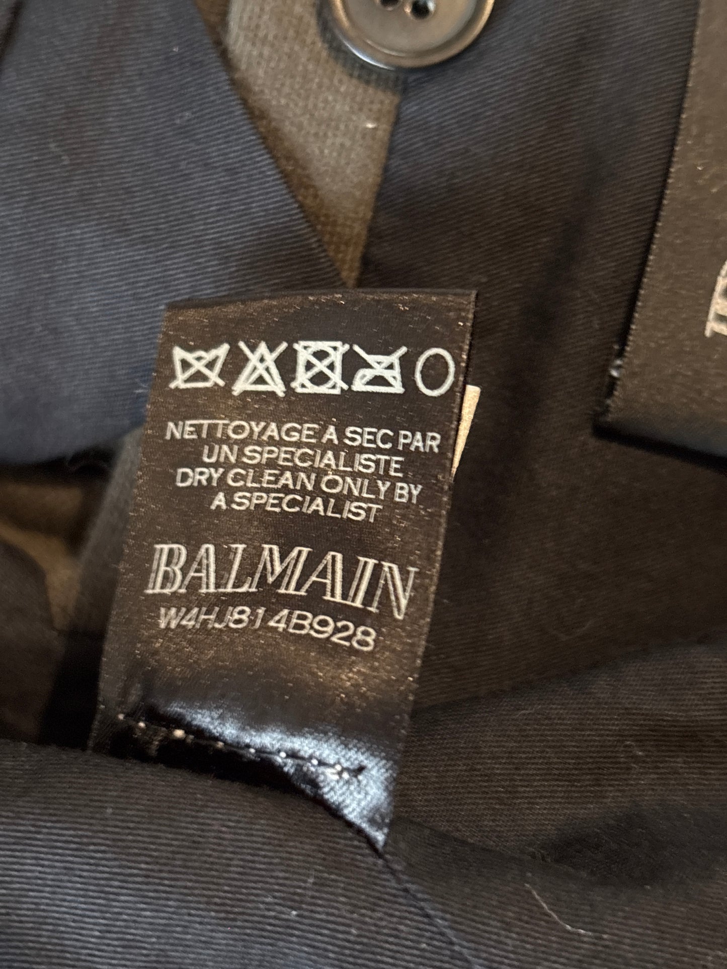 Balmain AW14 Shearling Jacket