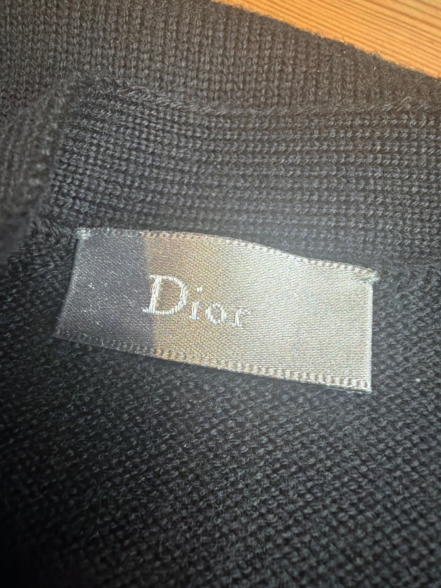 Dior Homme AW06 Runway Satin Wool Cardigan