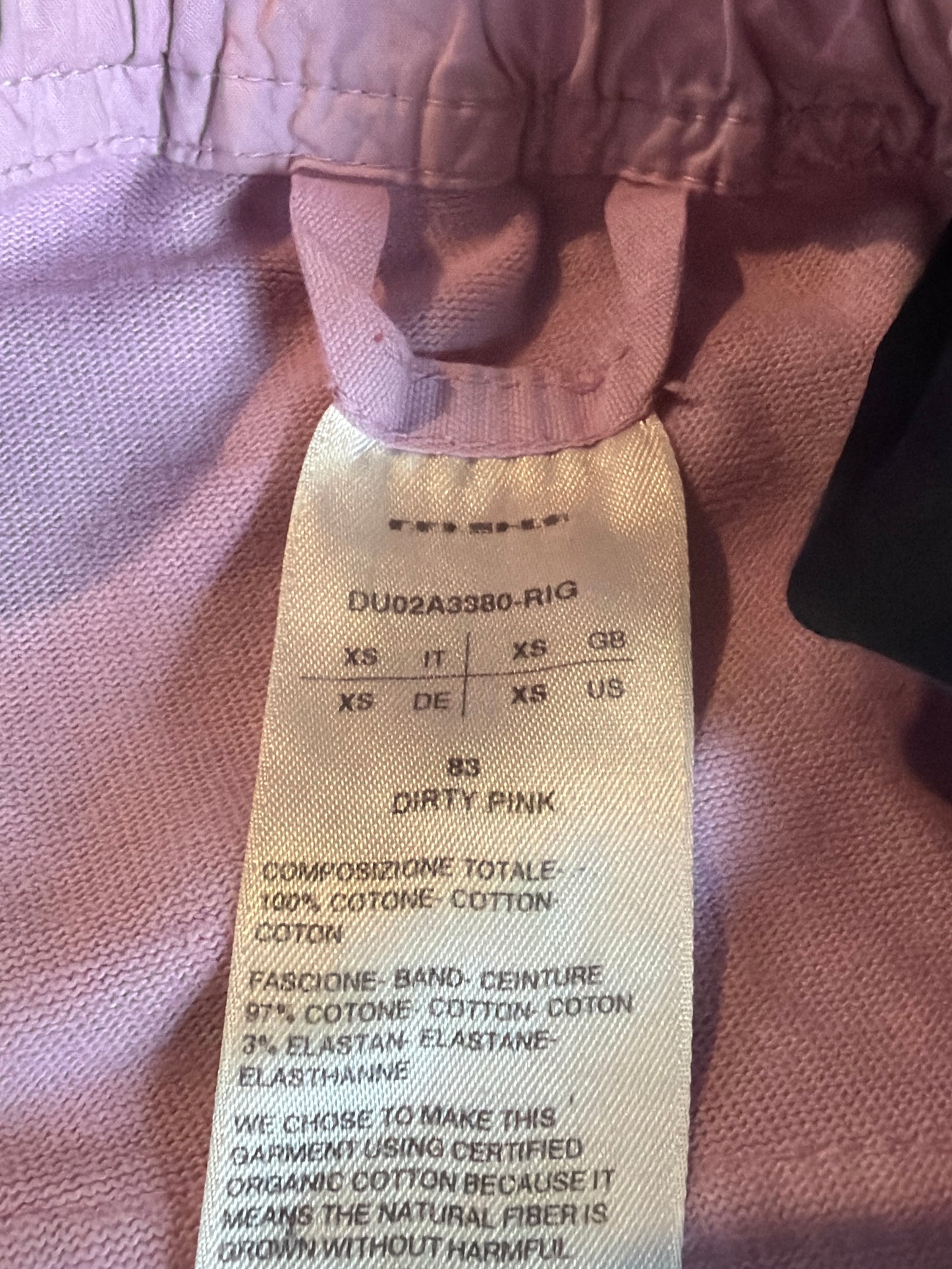 Rick Owens Dirty Pink Pod Shorts