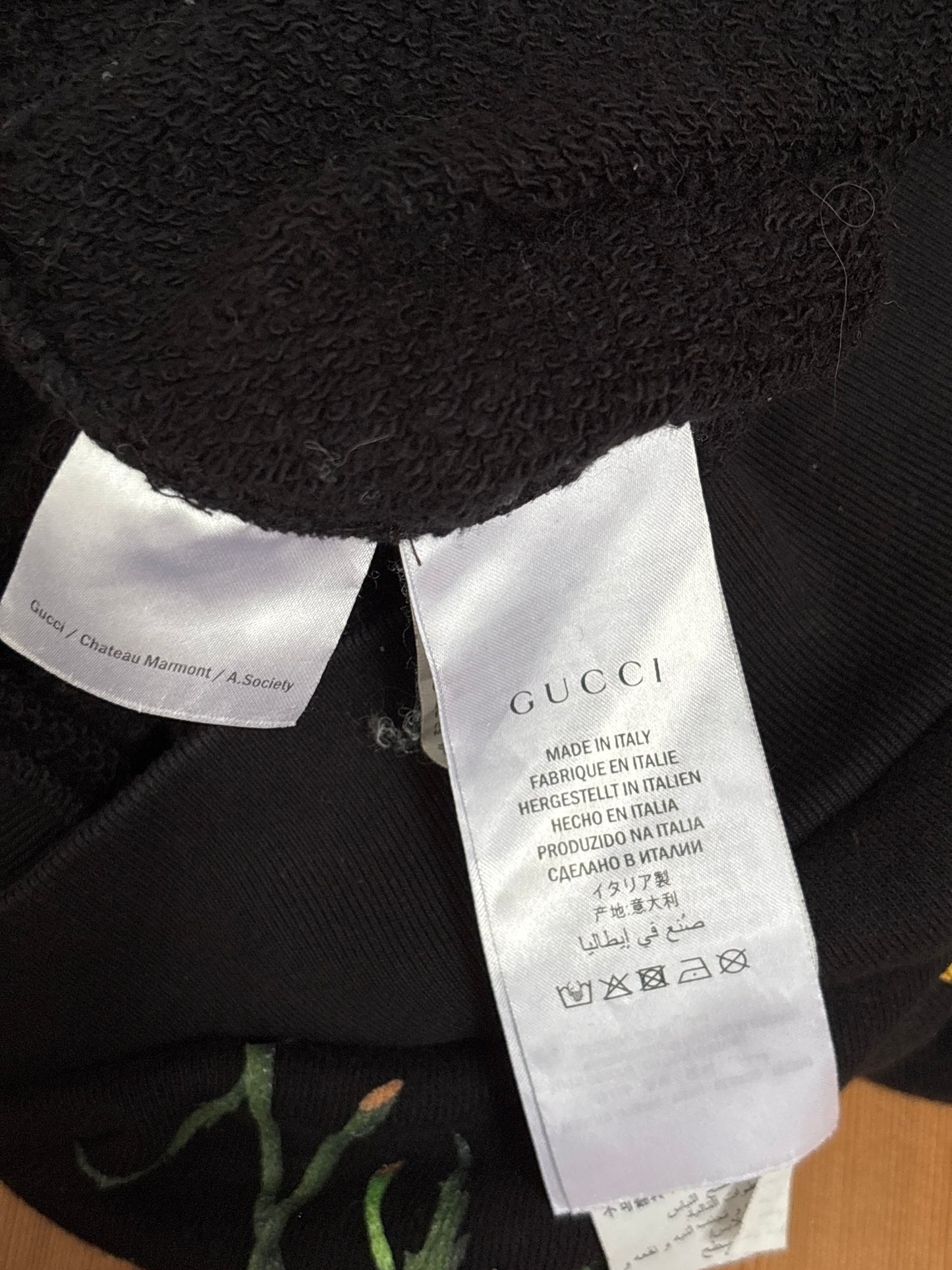 Gucci SS19 Chateau Marmont Hoodie