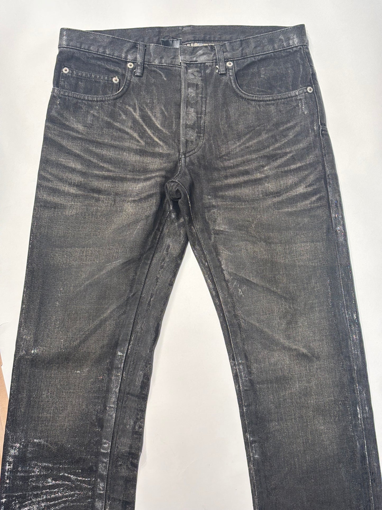 Dior Homme AW04 Luster Waxed Denim