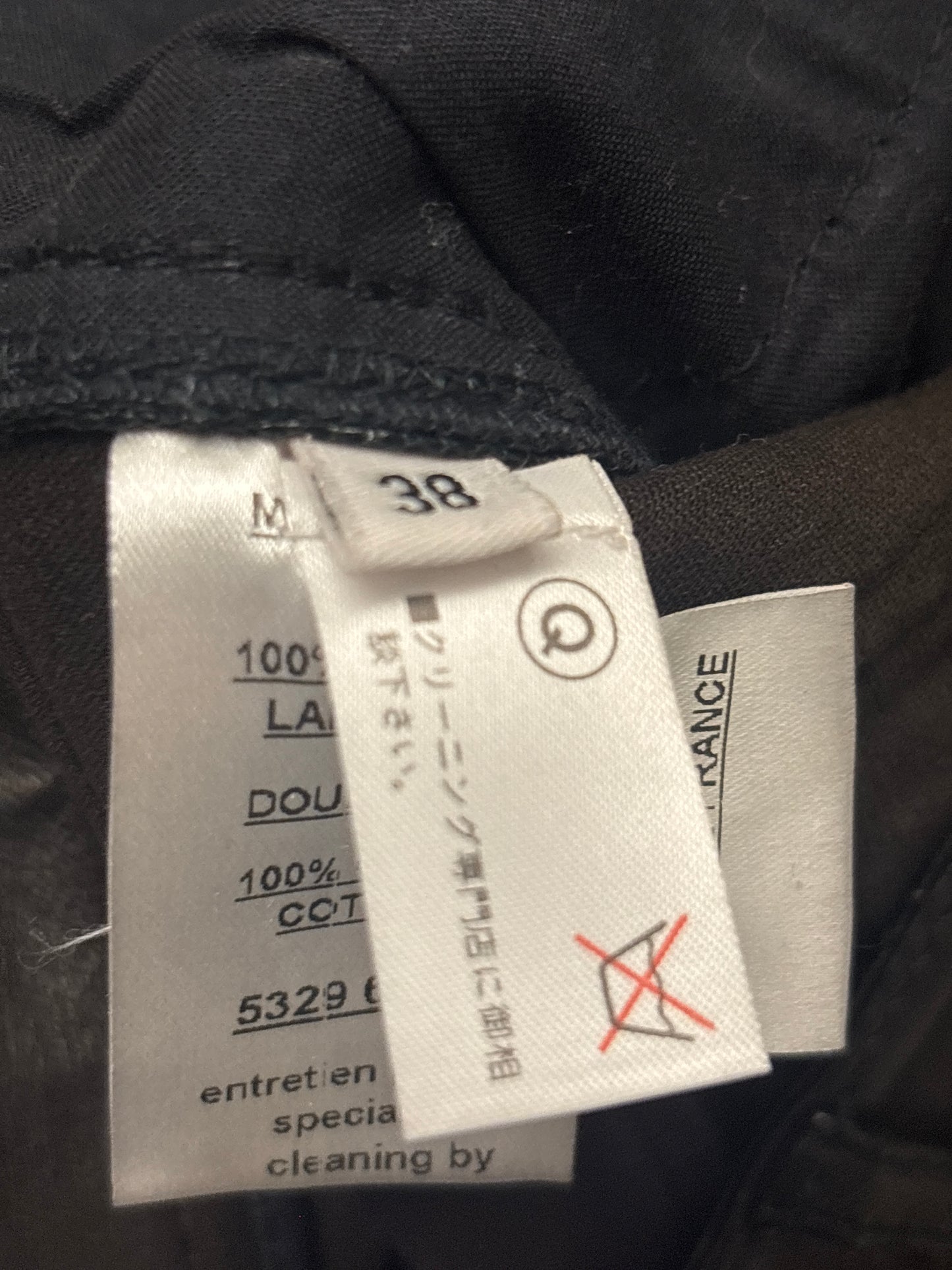 Balmain SS12 Leather Biker Pants