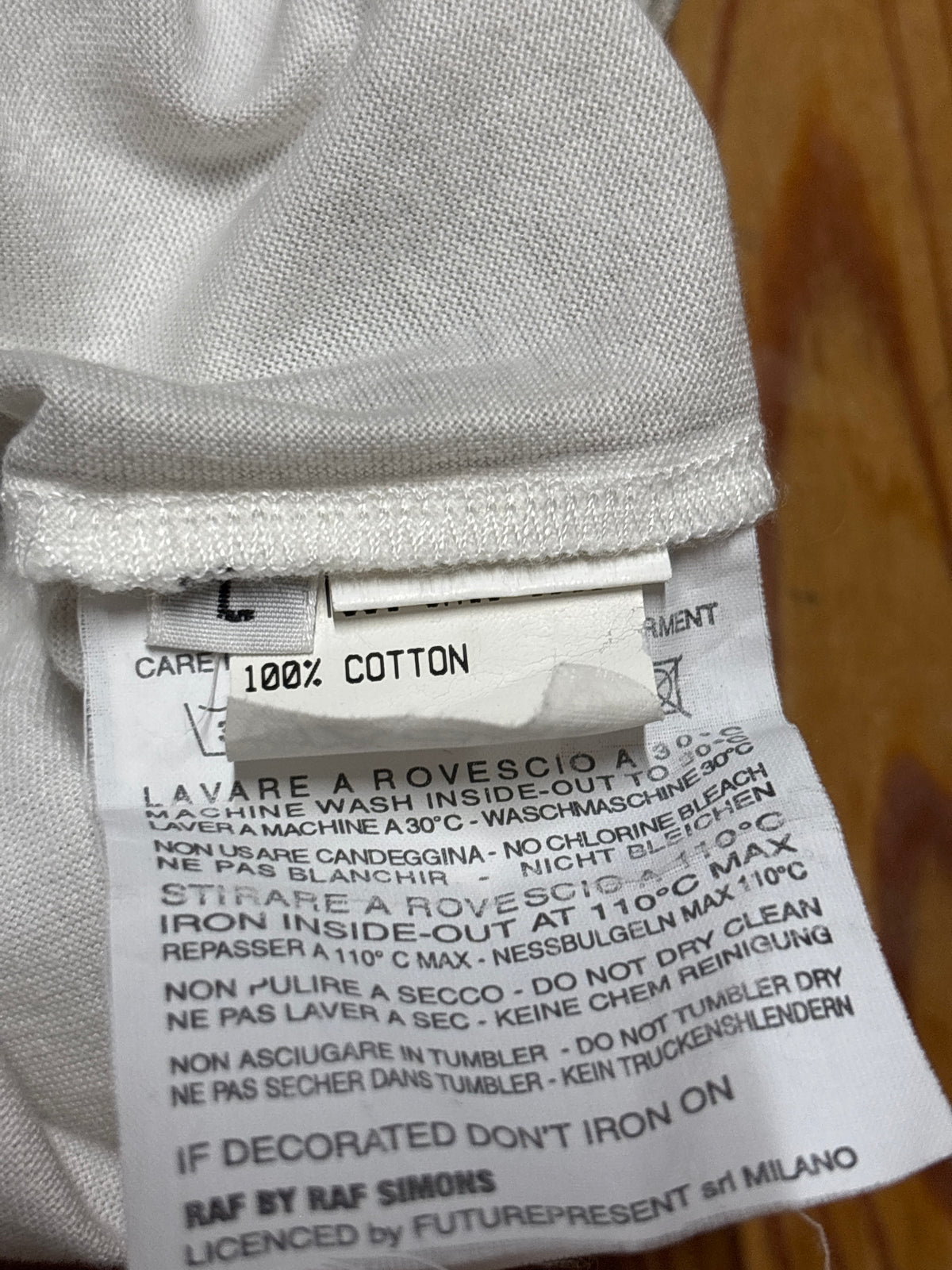 Raf By RAF SIMONS Tee