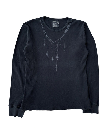 PPFM Necklace Print Thermal Long Sleeve