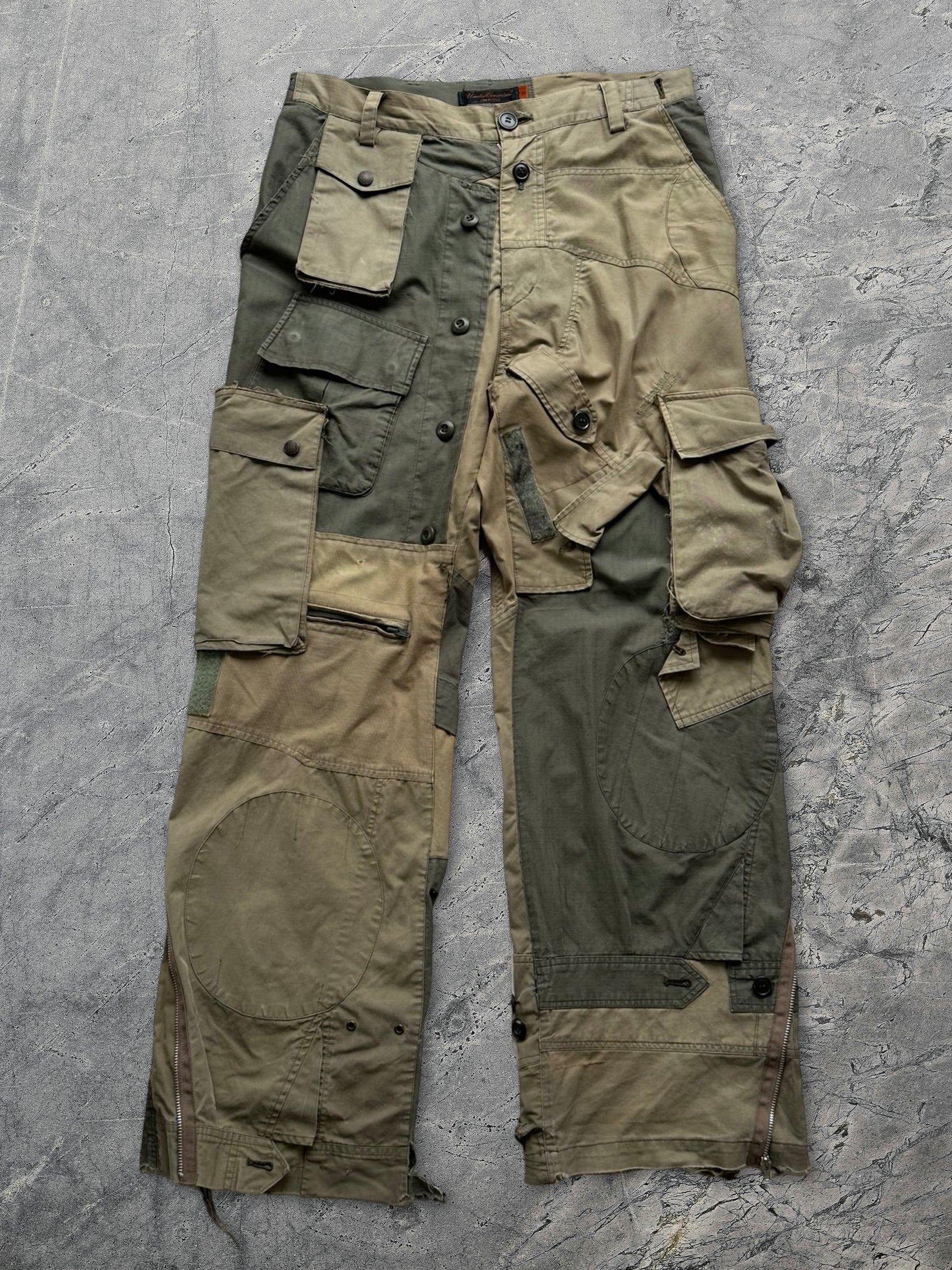 Undercover SS05 Reconstructed Military Cargo Pants